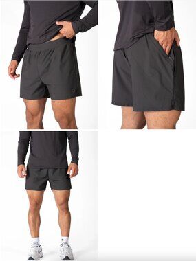 Haus Essential Shorts 5" Inseam w/ Liner - Charcoal